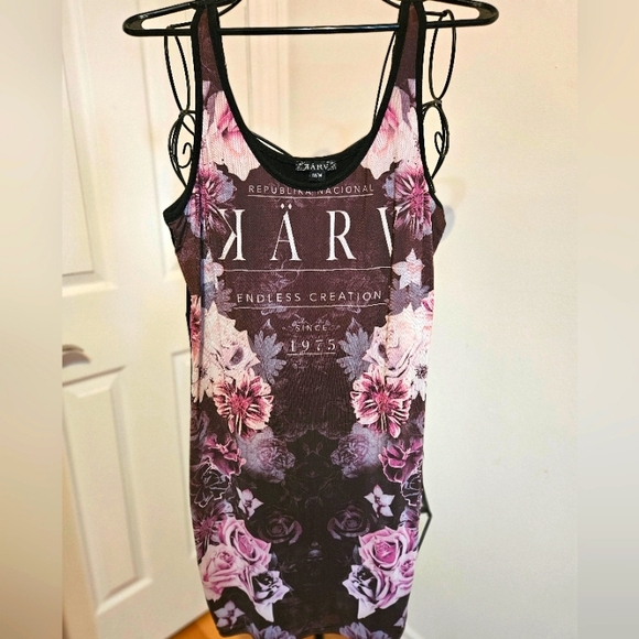 Karv Dresses & Skirts - Floral Tank‎ Mini Dress